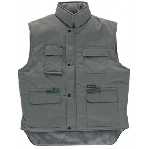 COLETE MULTIBOLSOS CINZA 288-VMG COLETE MULTIBOLSOS CINZA 288-VMG